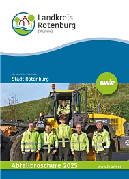 Titelbild der Abfallbroschüre 2025 © Landkreis Rotenburg (Wümme)