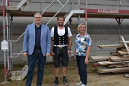 Landrat Marco Prietz, Manuel Meyer und Iris Rehder © Landkreis Rotenburg (Wümme)