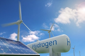 Bild: Wasserstoff aus erneuerbaren Energien
